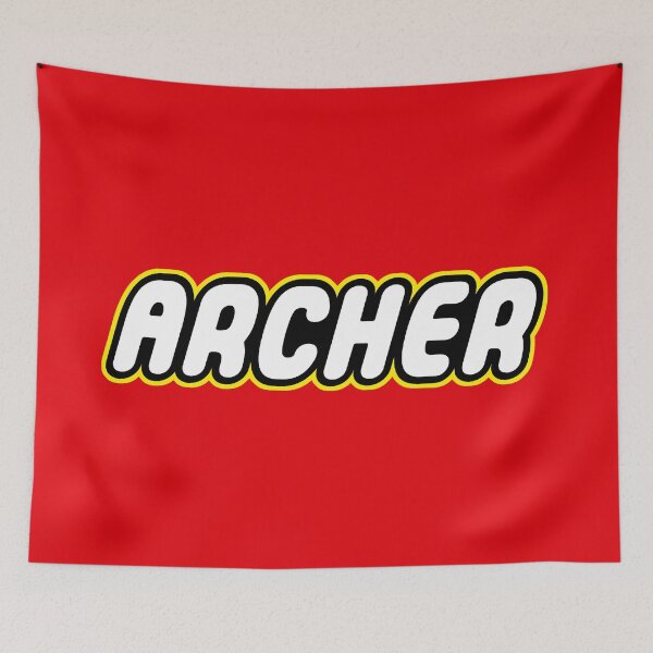 Item preview, LEtsGO Archer personalize gift for mini builders and bricks fans designed and sold by Urosek.