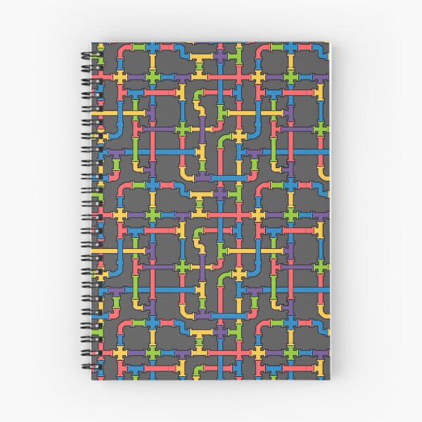 Item preview, Colourful Pipe Pattern designed and sold by WildGeometric.