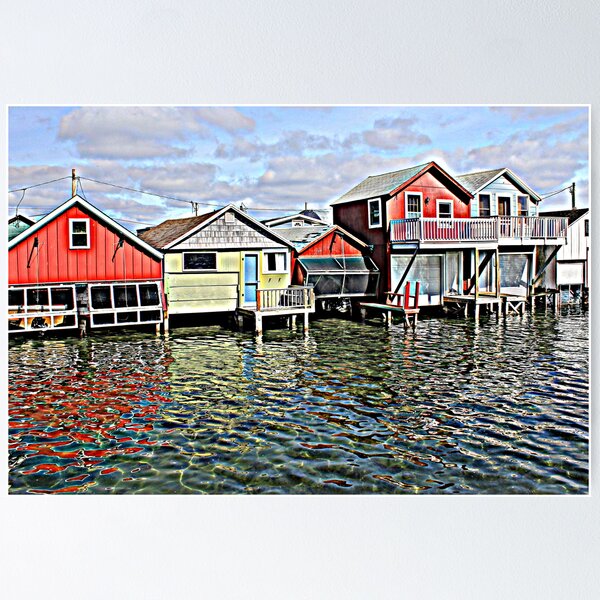 Item preview, Canandaigua Boathouses designed and sold by Chris Coates Photography.com.