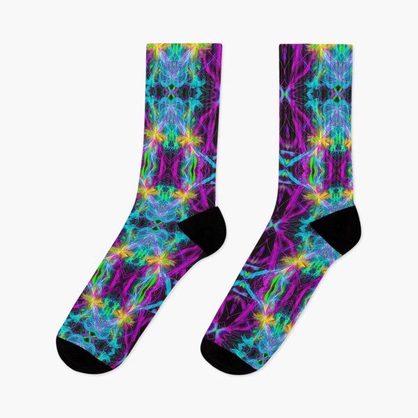 Item preview, Tropical,neon , psychedelic Arte Abstracto, abstract art design designed and sold by Adri Barnard.