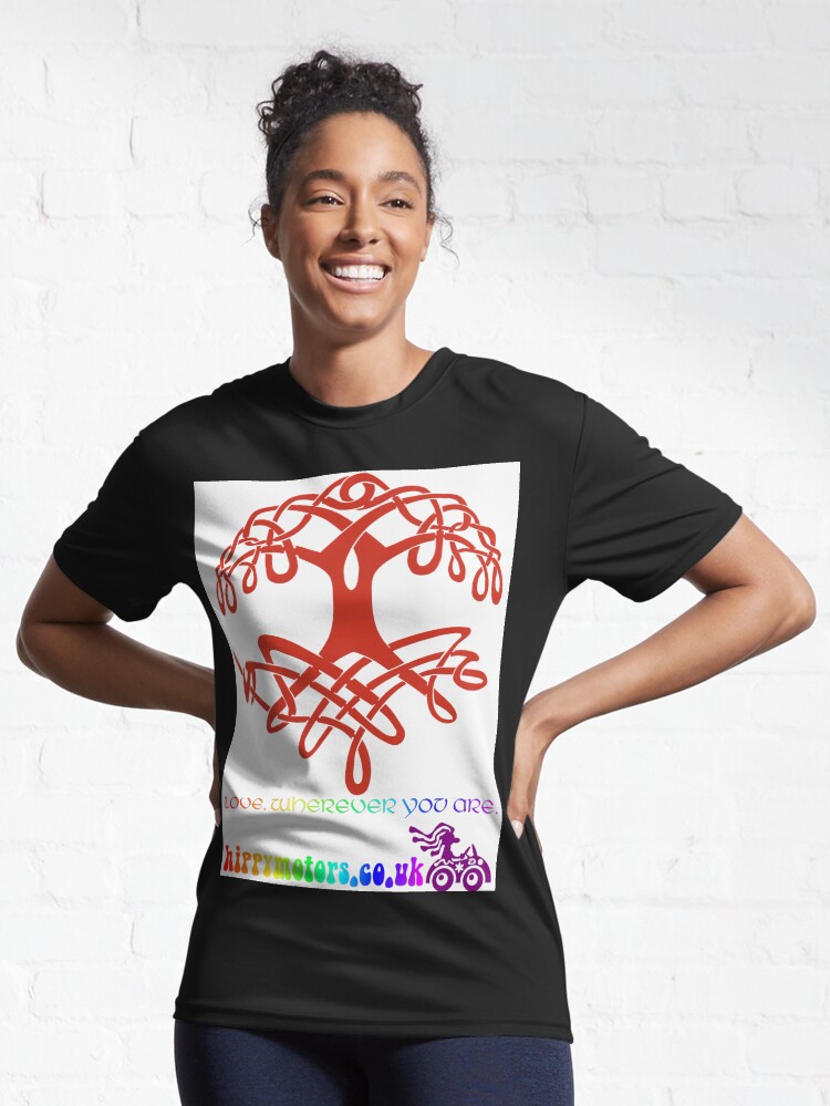 Alternate view of Celtic Tree of Life Active T-Shirt