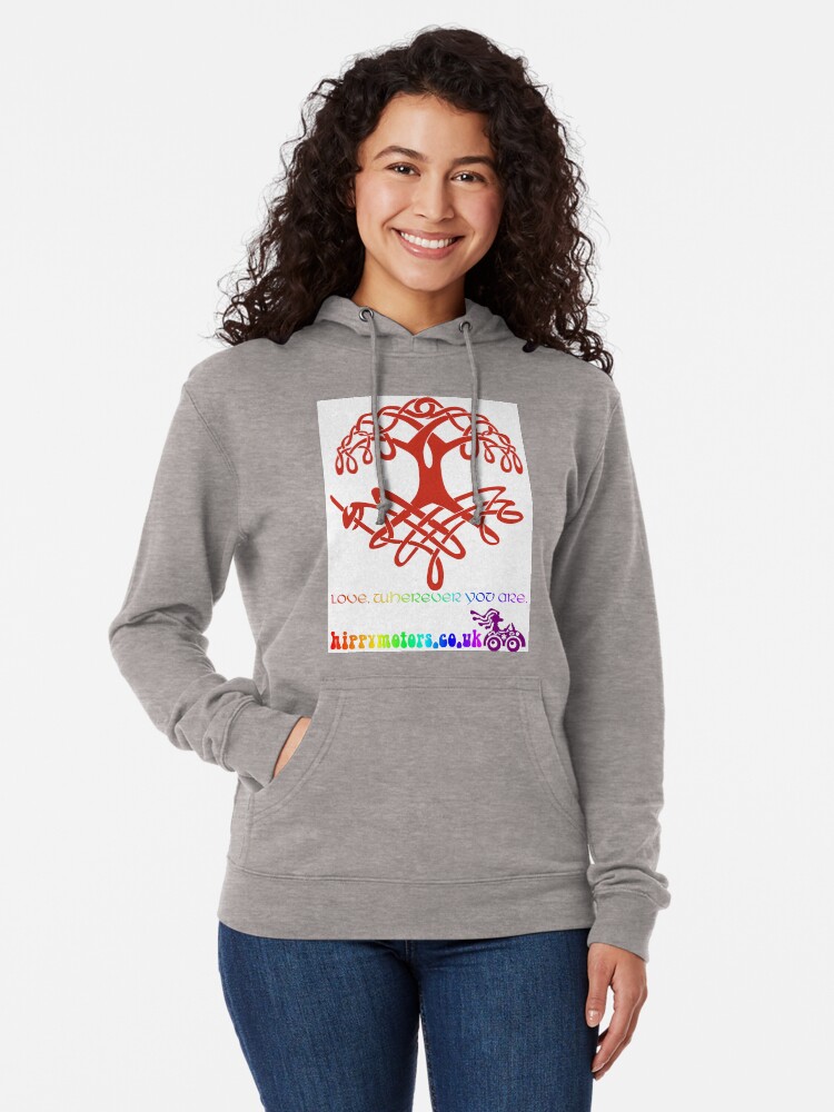 Alternate view of Celtic Tree of Life Lightweight Hoodie