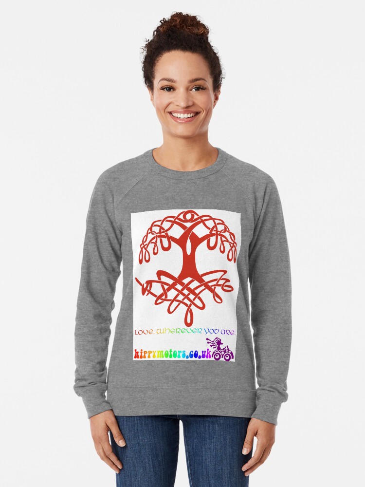 Alternate view of Celtic Tree of Life Lightweight Sweatshirt