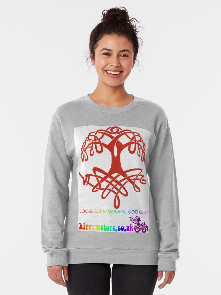 Alternate view of Celtic Tree of Life Pullover Sweatshirt
