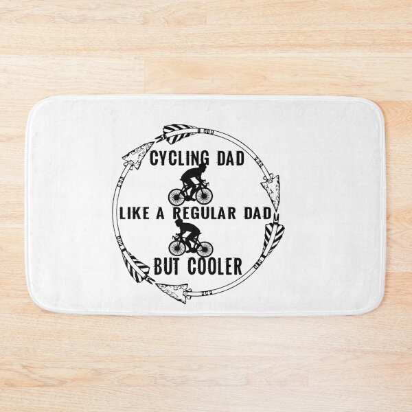 Item preview, Cycling dad like a regular dad but cooler: Funny Father's day Gift Idea. designed and sold by cutitoutsir.