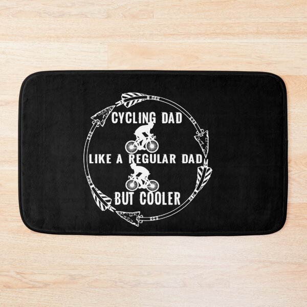 Item preview, Cycling dad like a regular dad but cooler: Funny Father's day Gift Idea. designed and sold by cutitoutsir.