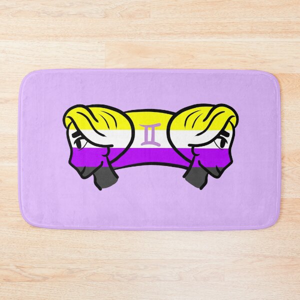 Item preview, Gemini Non-Binary Pride (Version 8) designed and sold by TomeOfCartoons.