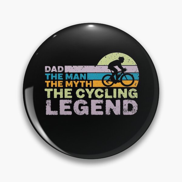 Item preview, Mens Vintage Cycling Dad The Man The Myth The Legend Cyclist designed and sold by graphicmeyou.