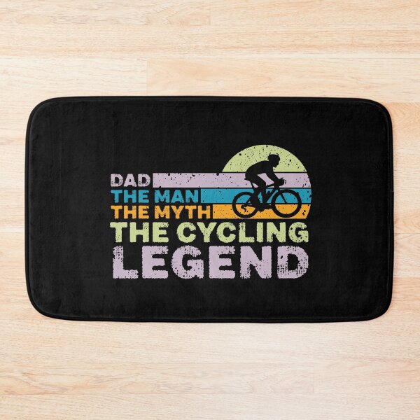 Item preview, Mens Vintage Cycling Dad The Man The Myth The Legend Cyclist designed and sold by graphicmeyou.