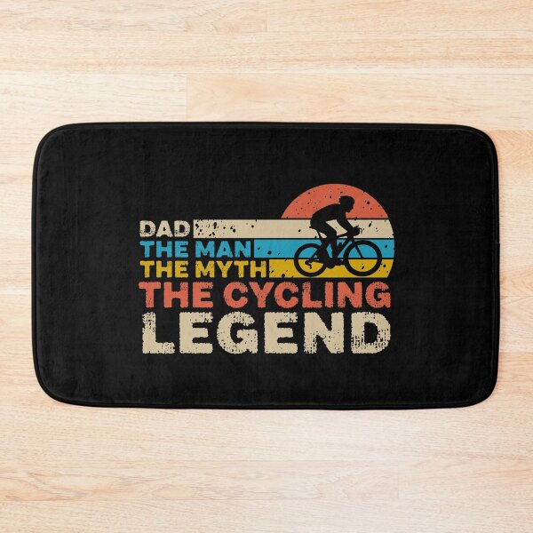 Item preview, Mens Vintage Cycling Dad The Man The Myth The Legend Cyclist designed and sold by graphicmeyou.