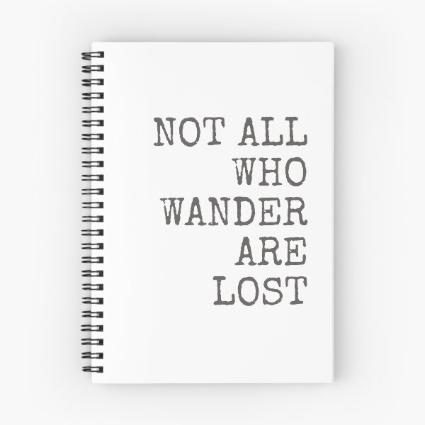 Item preview, Not all who wander are lost  designed and sold by Jack-James.