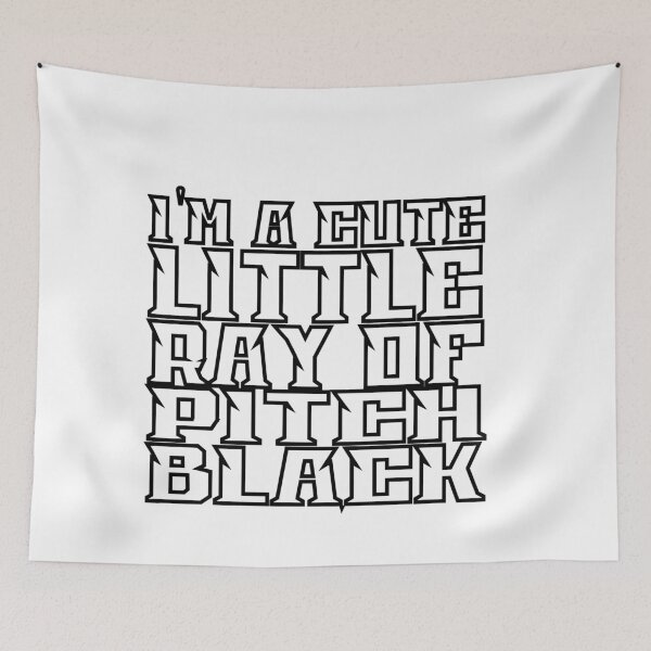 Item preview, I'm A Cute Little Ray Of Pitch Black: Funny Qctivist Gift Idea. designed and sold by cutitoutsir.
