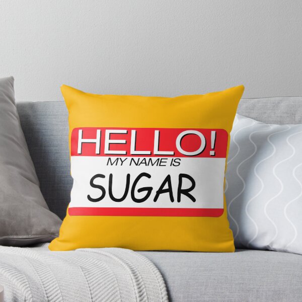 Item preview, "HELLO! MY NAME IS SUGAR" NAME TAG designed and sold by WOOFANG.