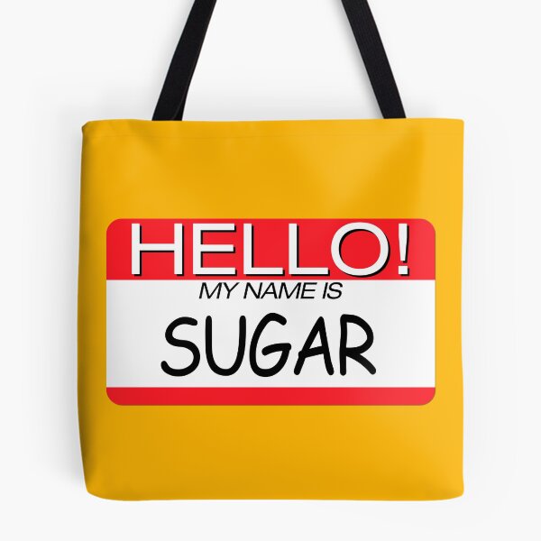 Item preview, "HELLO! MY NAME IS SUGAR" NAME TAG designed and sold by WOOFANG.