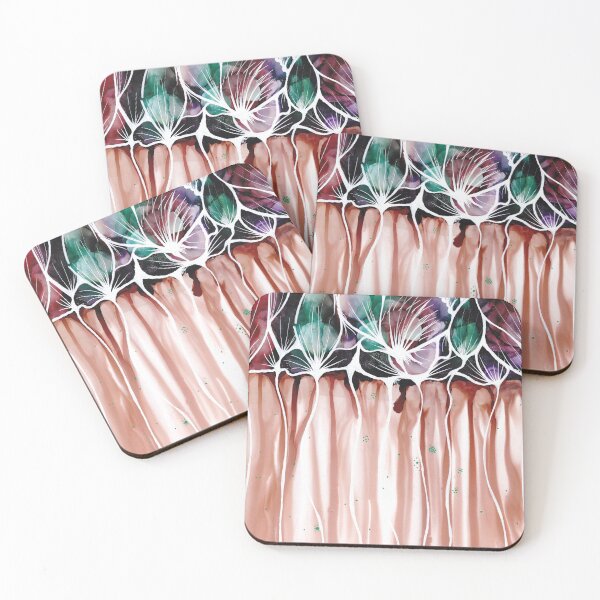 Item preview, dripping flowers designed and sold by Amy sArtUK.