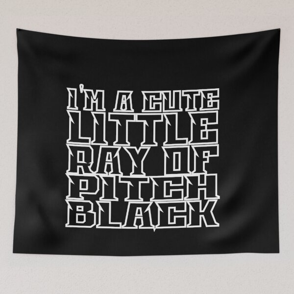 Item preview, I'm A Cute Little Ray Of Pitch Black: Funny Activist Gift Idea. designed and sold by cutitoutsir.