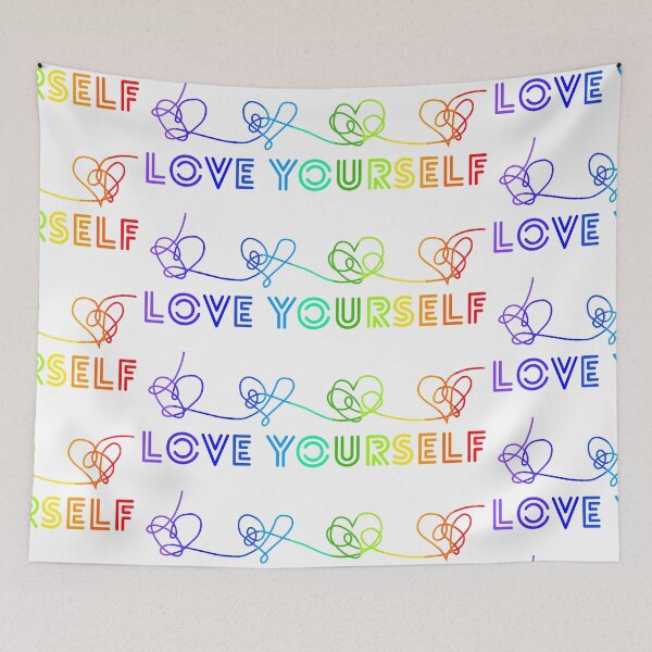 Item preview, Love yourself tear rainbow designed and sold by NoonaStudio.