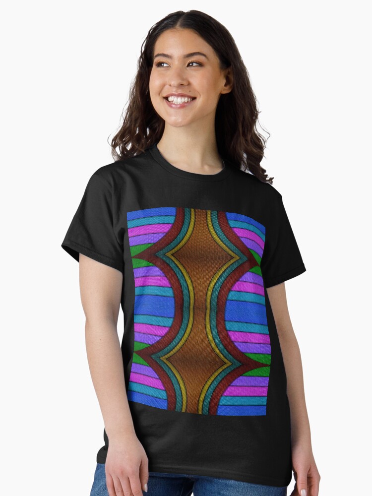 Thumbnail 2 of 7, Classic T-Shirt, Colorful Combination (3) designed and sold by VkCases.