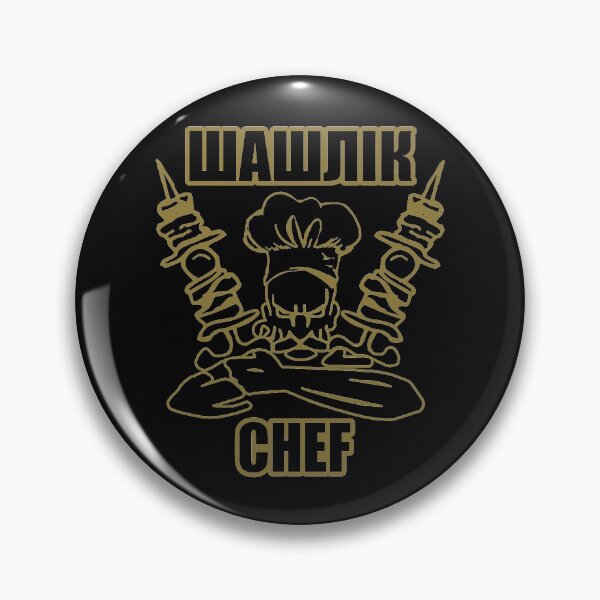 Item preview, Shashlik Chef; Ukraine; designed and sold by StickerApe.