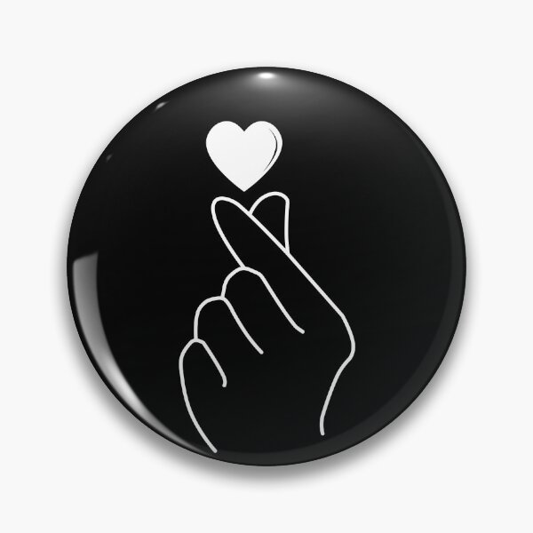 Aperçu de l'œuvre Finger Heart Korean créée et vendue par KA DESIGNS.