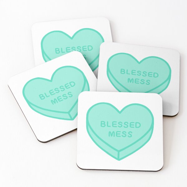 Item preview, Blessed Mess Heart Candy designed and sold by stickydesign.