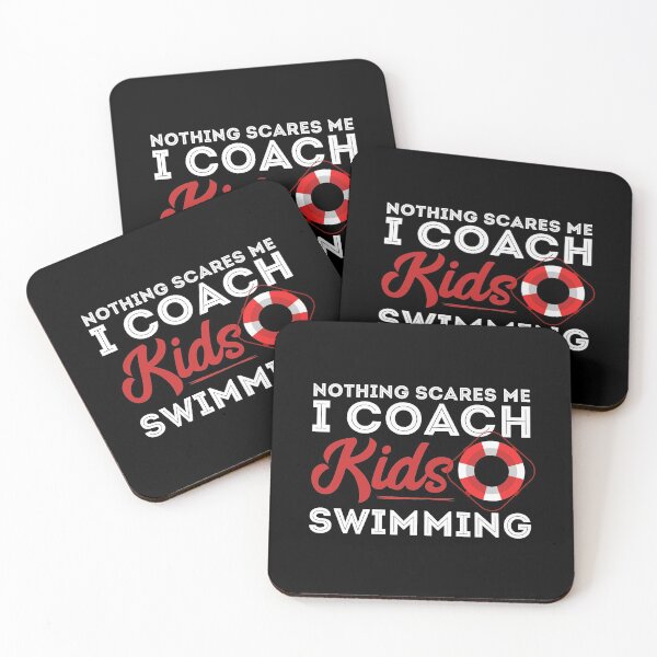 Item preview, Nothing scares me i coach kids Swimming designed and sold by Urosek.
