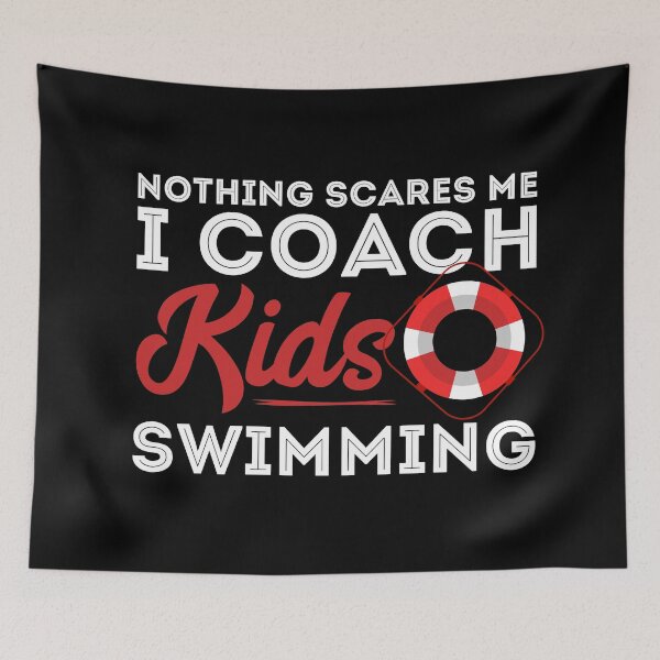 Item preview, Nothing scares me i coach kids Swimming designed and sold by Urosek.