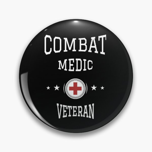 Combat Medical Pins and Buttons for Sale