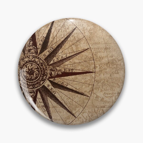 Item preview, Compass Discovery Voyage Age Old World Map  designed and sold by madeinatlantis.