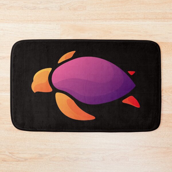 Item preview, Purple turtle colorful reptile designed and sold by Imutobi.