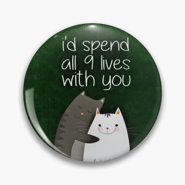 Item preview, 9 lives with you. Cat designed and sold by Yuna26.