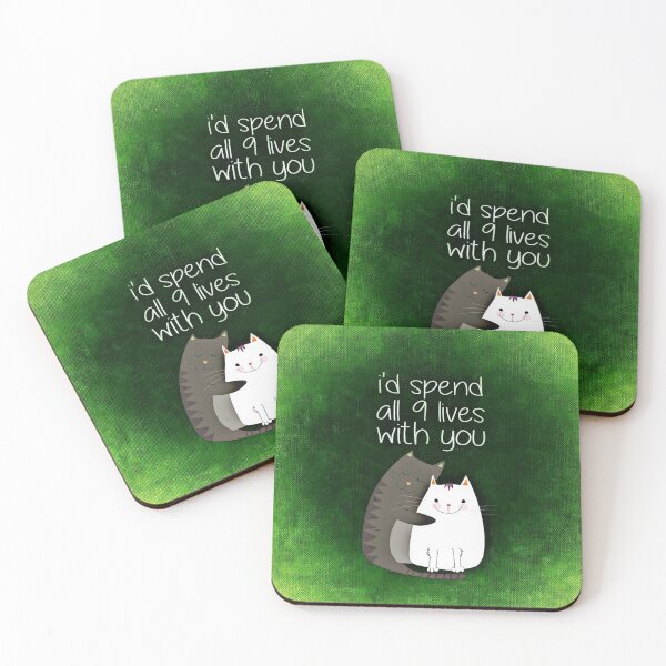 Item preview, 9 lives with you. Cat designed and sold by Yuna26.