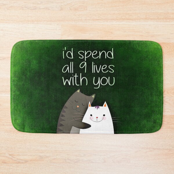 Item preview, 9 lives with you. Cat designed and sold by Yuna26.