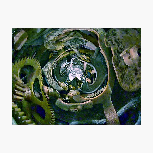 Curved space-time 12 Photographic Print
