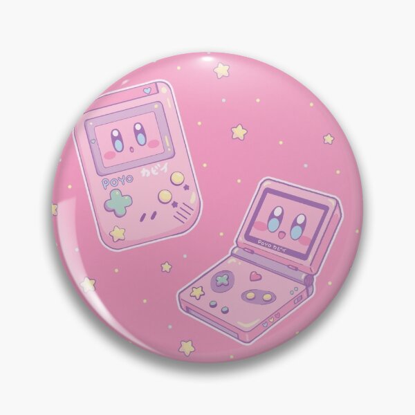 Kirby Gameboy Pins And Buttons Redbubble - retro kirby roblox