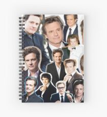 Colin Firth Spiral Notebook