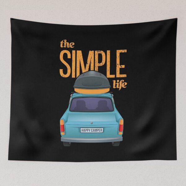 Item preview, Womens The Simple Life Happy Car Camper V-Neck product designed and sold by jakehughes2015.