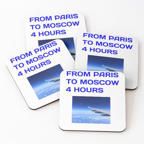 Item preview, T-shirt from Paris to Moscow 4 hours designed and sold by Axel20.