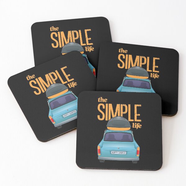 Item preview, Womens The Simple Life Happy Car Camper V-Neck product designed and sold by jakehughes2015.