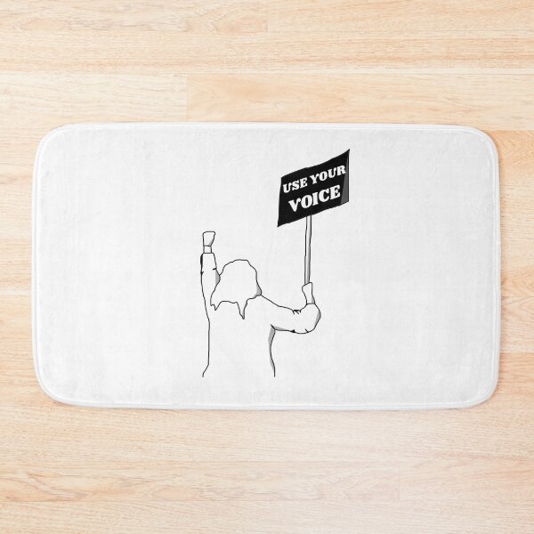 Item preview, Use Your Voice Protest Line Illustration designed and sold by isobelcough.
