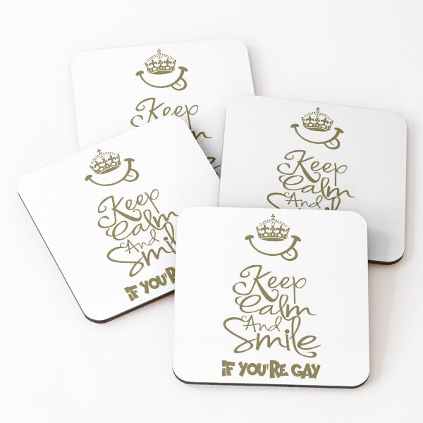 Item preview, Keep Calm And Smile; designed and sold by StickerApe.