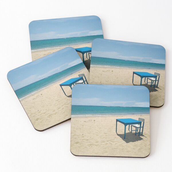 Item preview, Lonely Table for One, LhokNga Beach Aceh, Indonesia - Photo designed and sold by etoide.