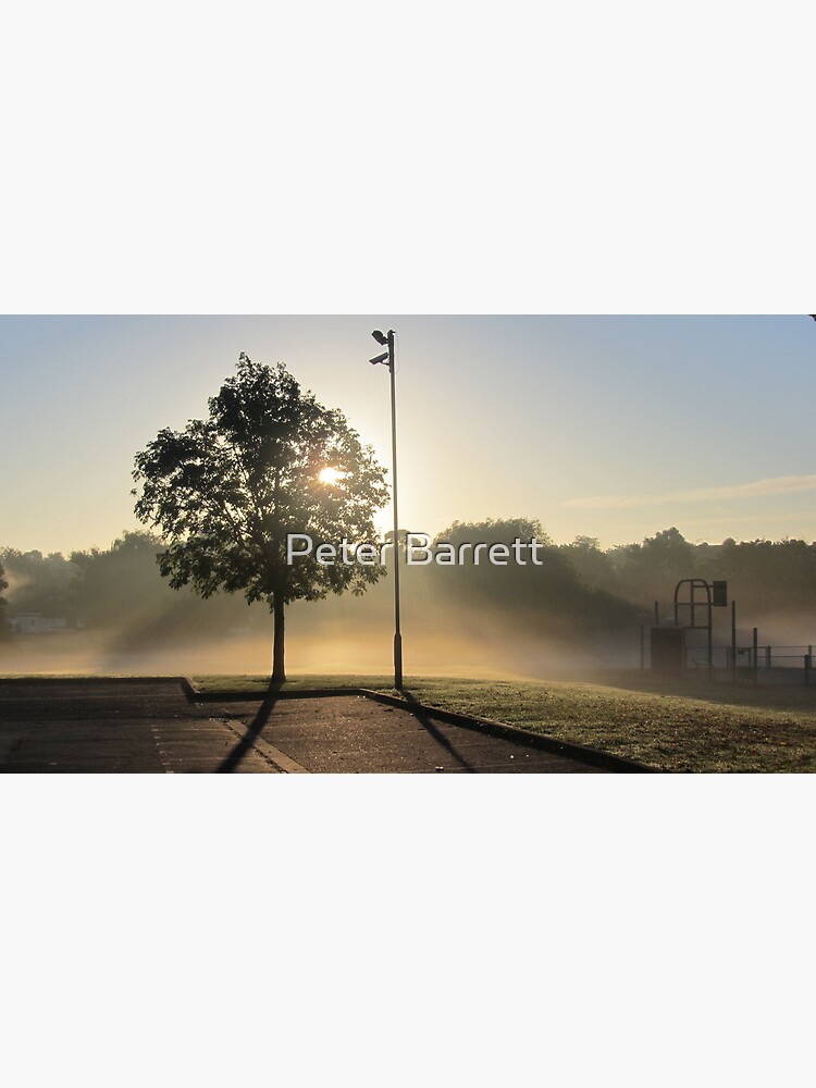 Thumbnail 2 of 2, Greeting Card, Frosty Morning in the park designed and sold by hartrockets.