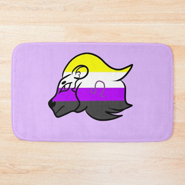 Item preview, Leo Non-Binary Pride designed and sold by TomeOfCartoons.