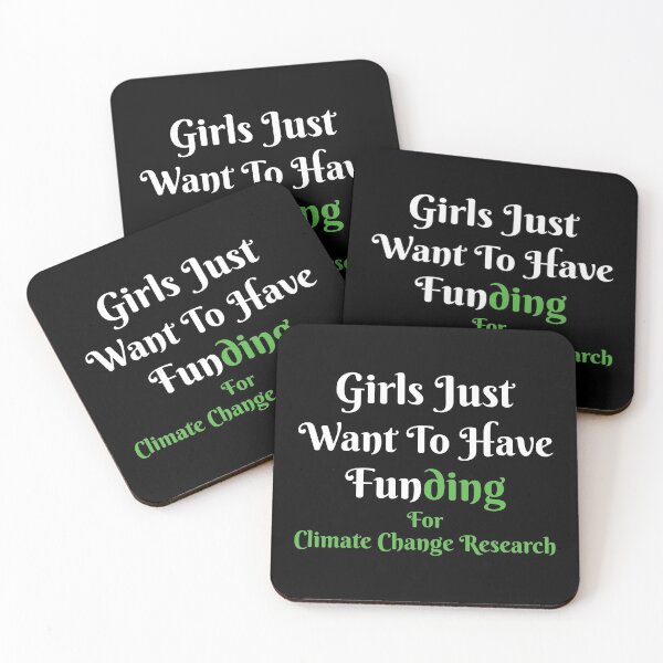 Item preview, FUNding For Climate Change Research Funny Girls Steminist graphic designed and sold by jakehughes2015.