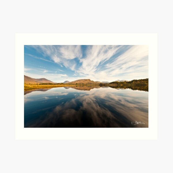 An AWEsome Reflection Art Print