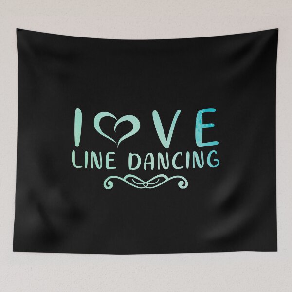 Item preview,  because there you can go line dancing as a cowboy or cowgirl. A perfect gift for every dancer designed and sold by bestshirtdesign.