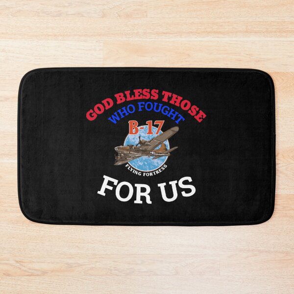 Item preview, B-17 Flying Fortress World War 2 God Bless Veterans design designed and sold by jakehughes2015.