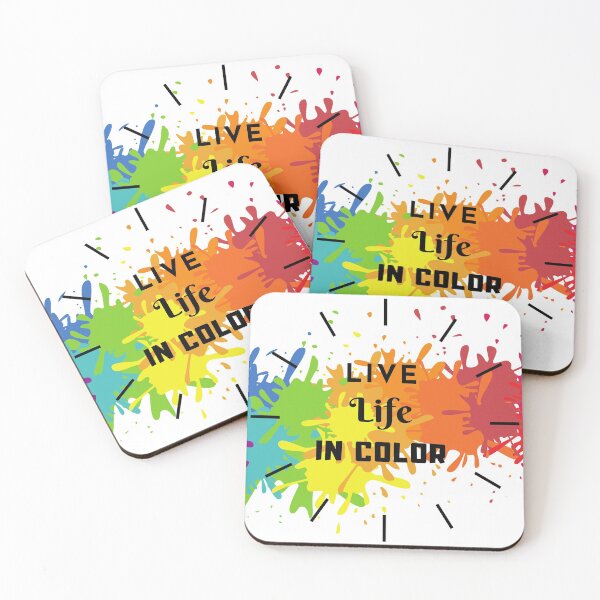 Item preview, Live life in color  designed and sold by Artistry Team.