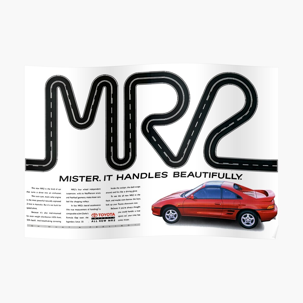 Toyota Mr2 Sw Sticker By Throwbackm2 Redbubble